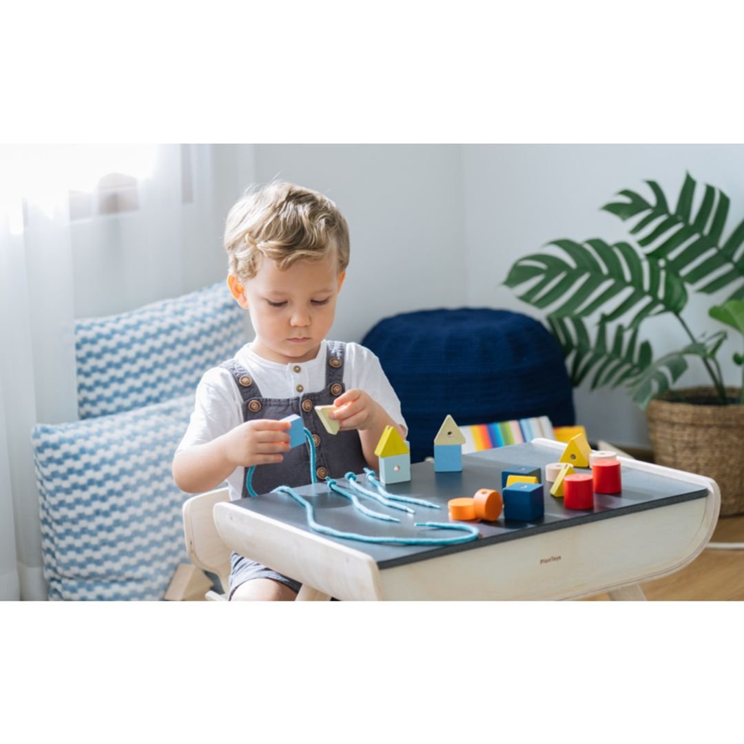 Geo Lacing Beads - Unit Plus - The Nurturing Nook