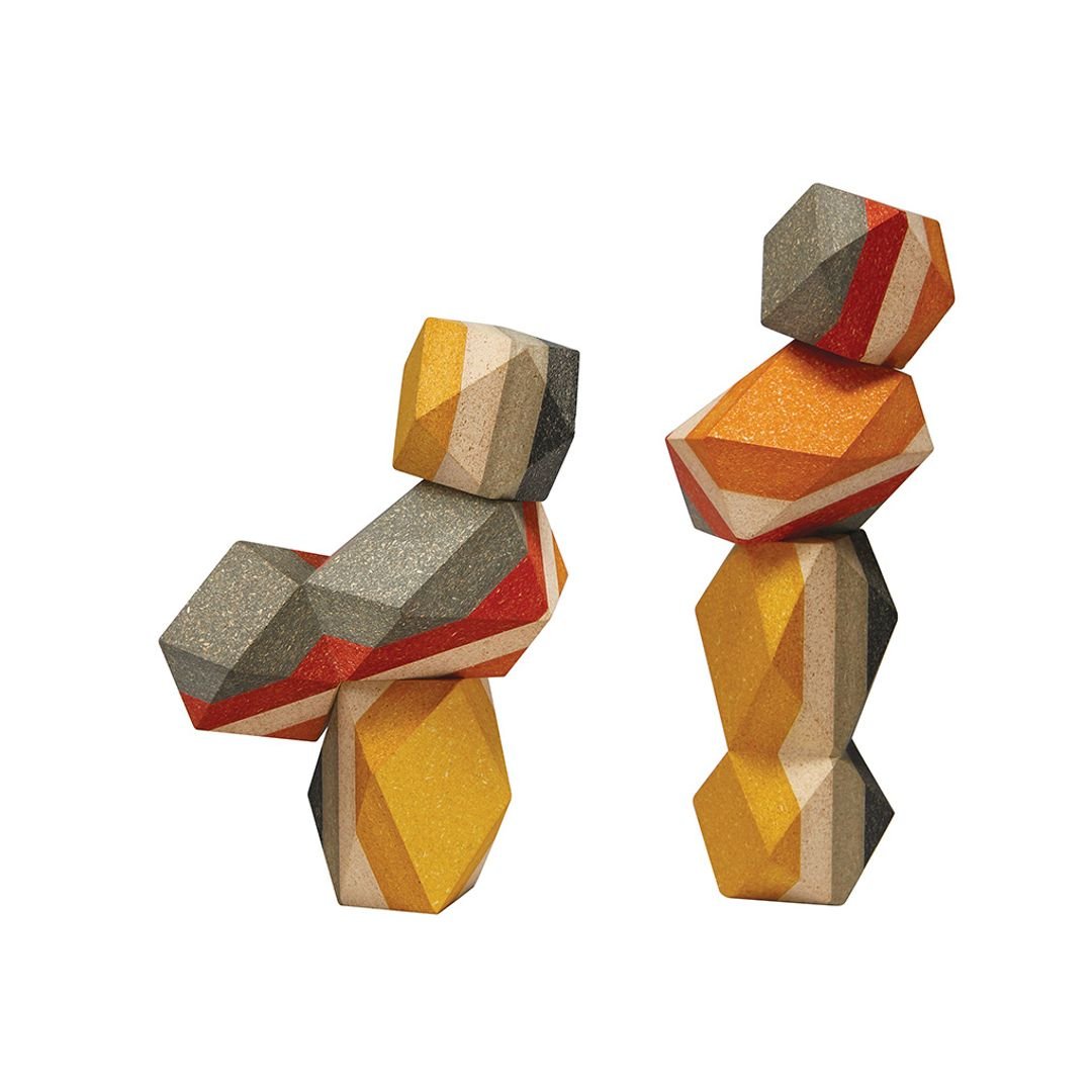Geo Stacking Rock - The Nurturing Nook
