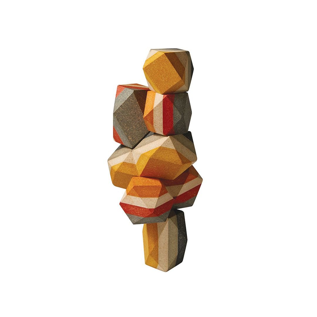 Geo Stacking Rock - The Nurturing Nook