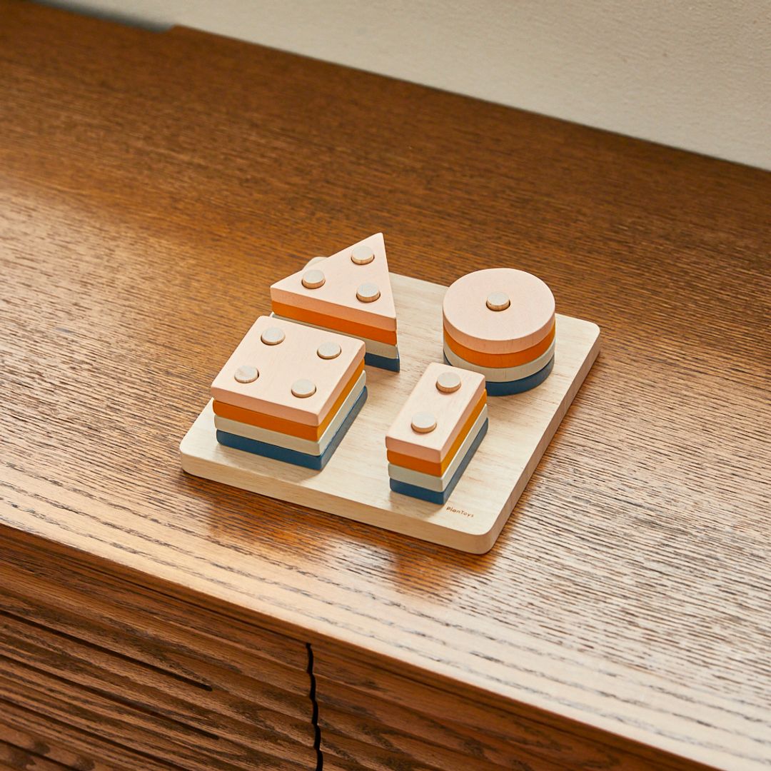Geometric Sorting Board - Orchard - The Nurturing Nook