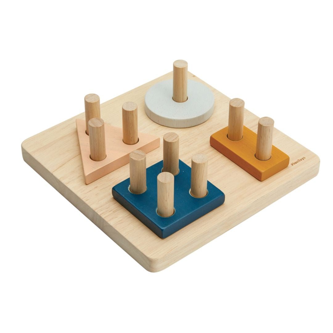 Geometric Sorting Board - Orchard - The Nurturing Nook