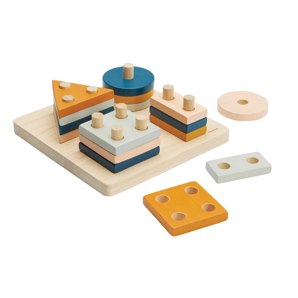 Geometric Sorting Board - Orchard - The Nurturing Nook