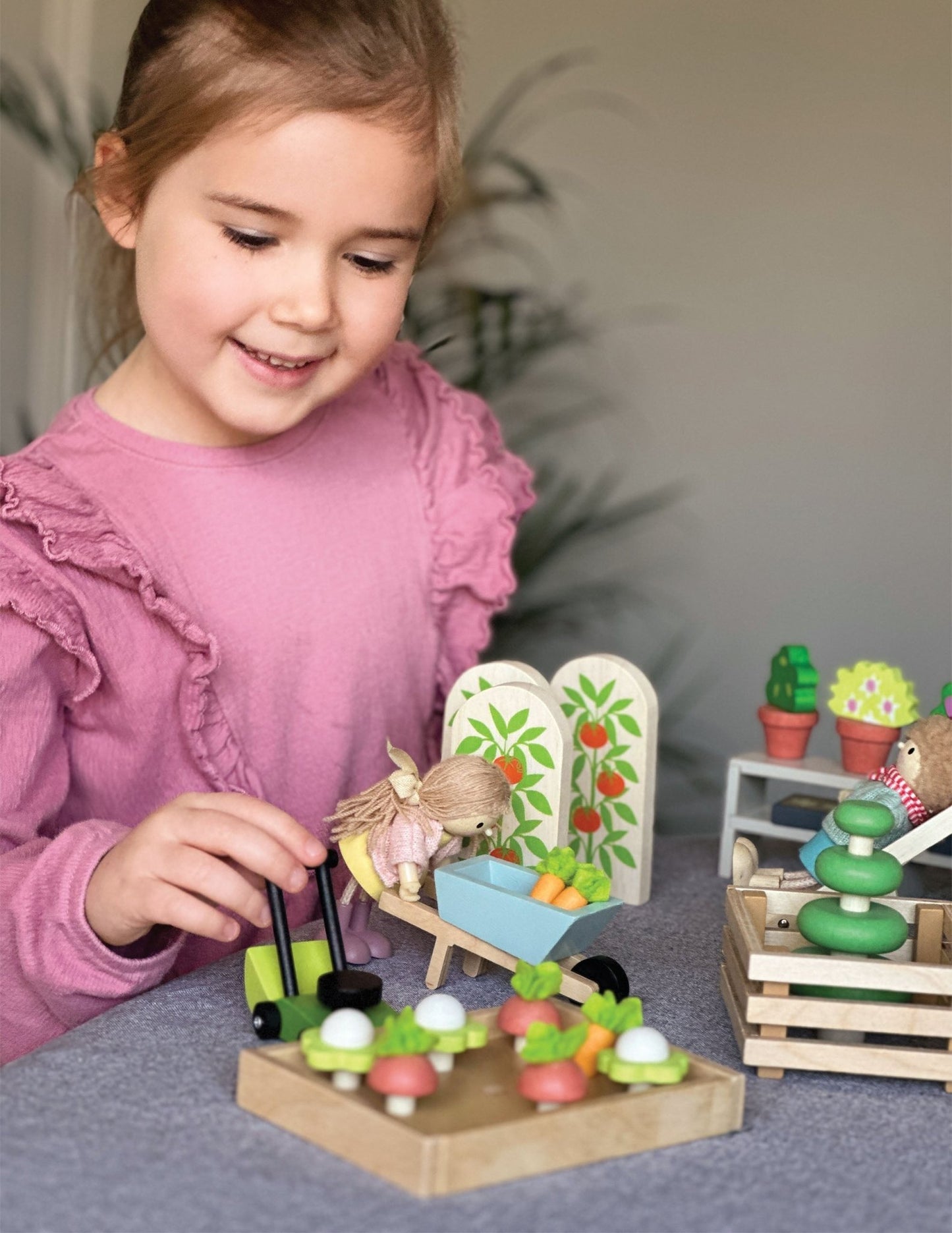 Greenhouse and Garden Set - The Nurturing Nook