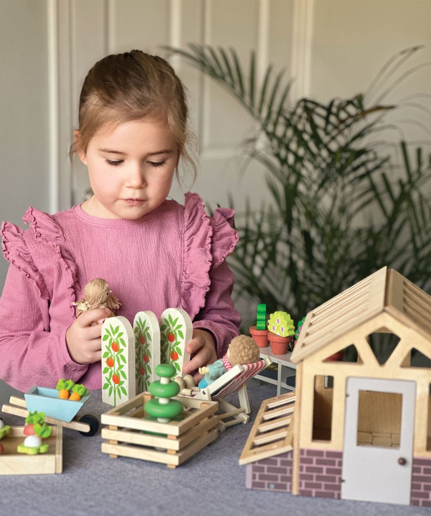 Greenhouse and Garden Set - The Nurturing Nook