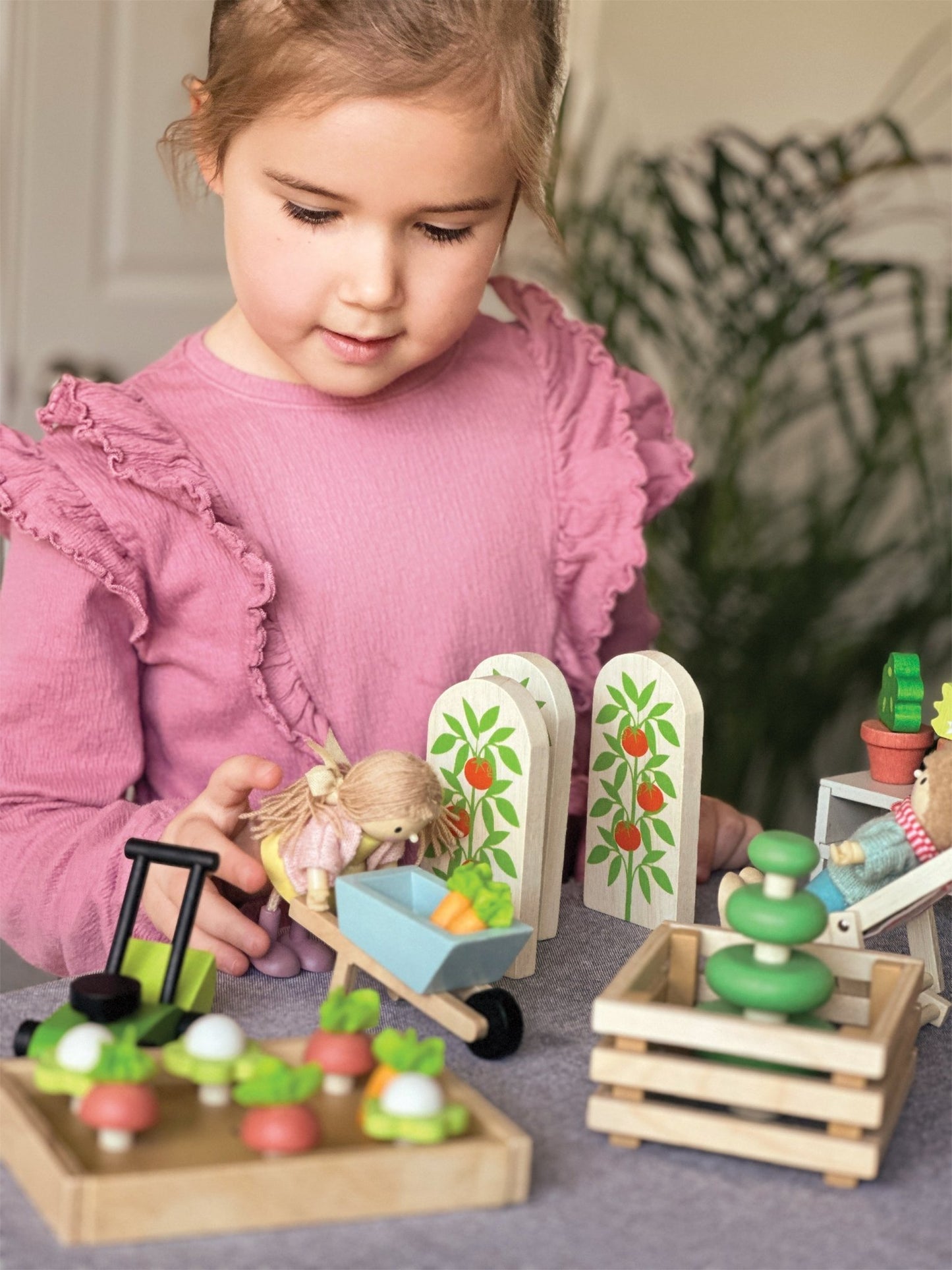 Greenhouse and Garden Set - The Nurturing Nook