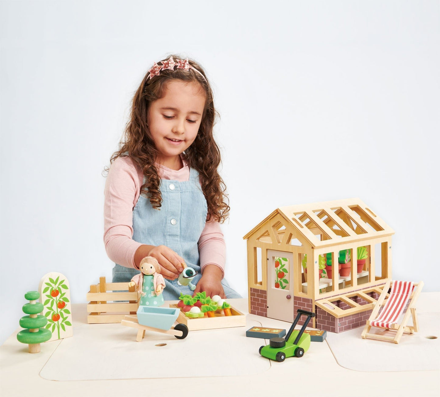 Greenhouse and Garden Set - The Nurturing Nook