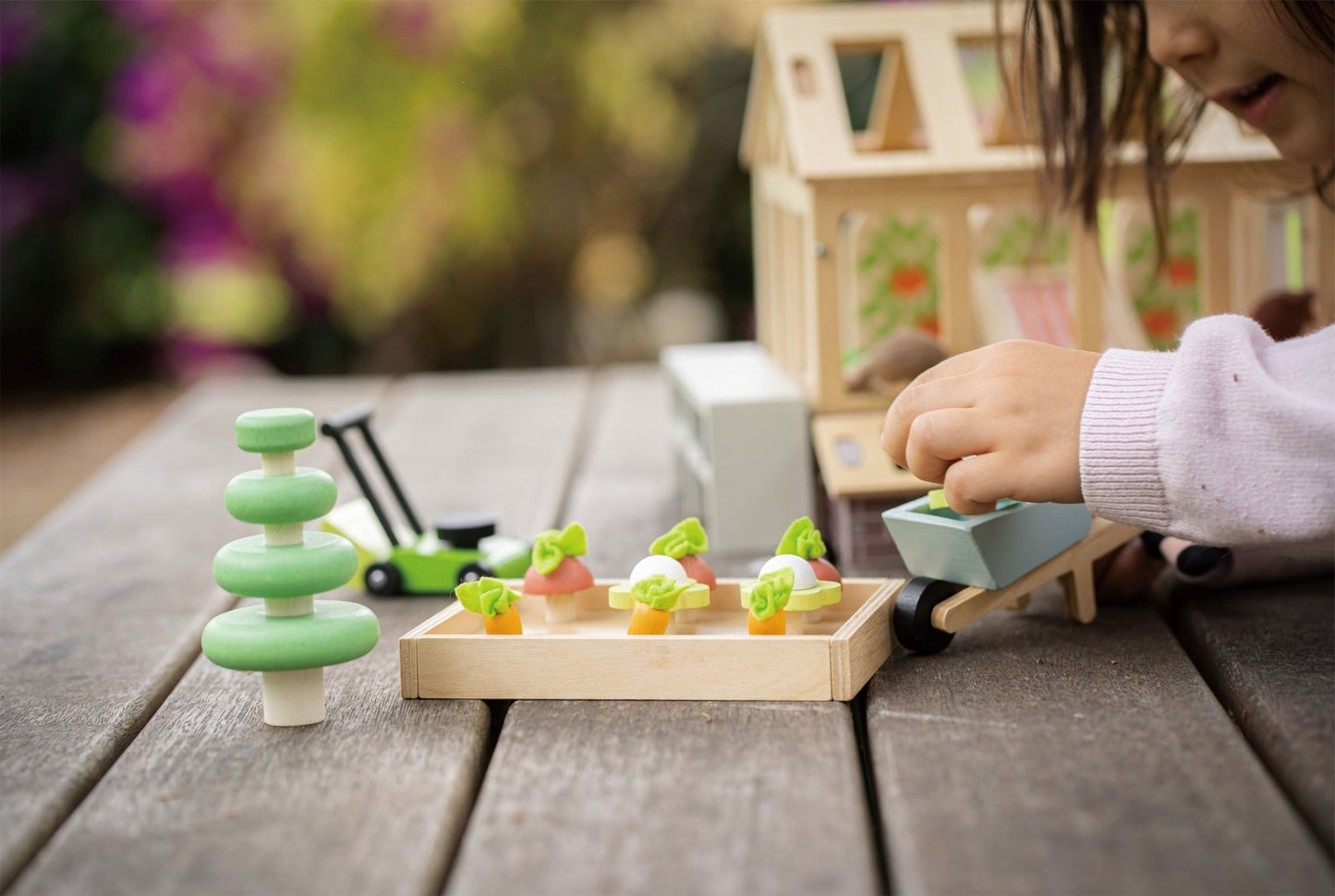 Greenhouse and Garden Set - The Nurturing Nook