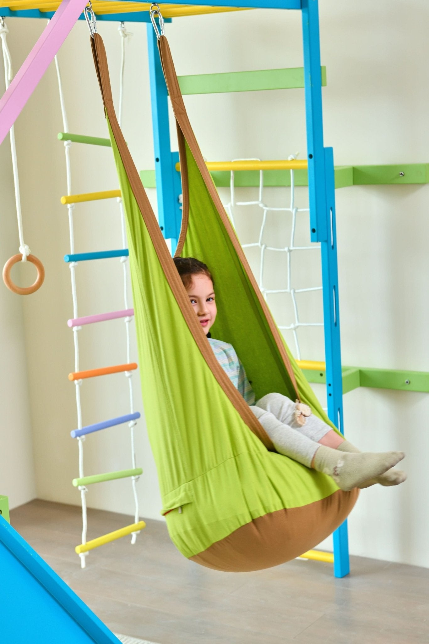 Grove 8 - in - 1 foldable wooden jungle gym - The Nurturing Nook