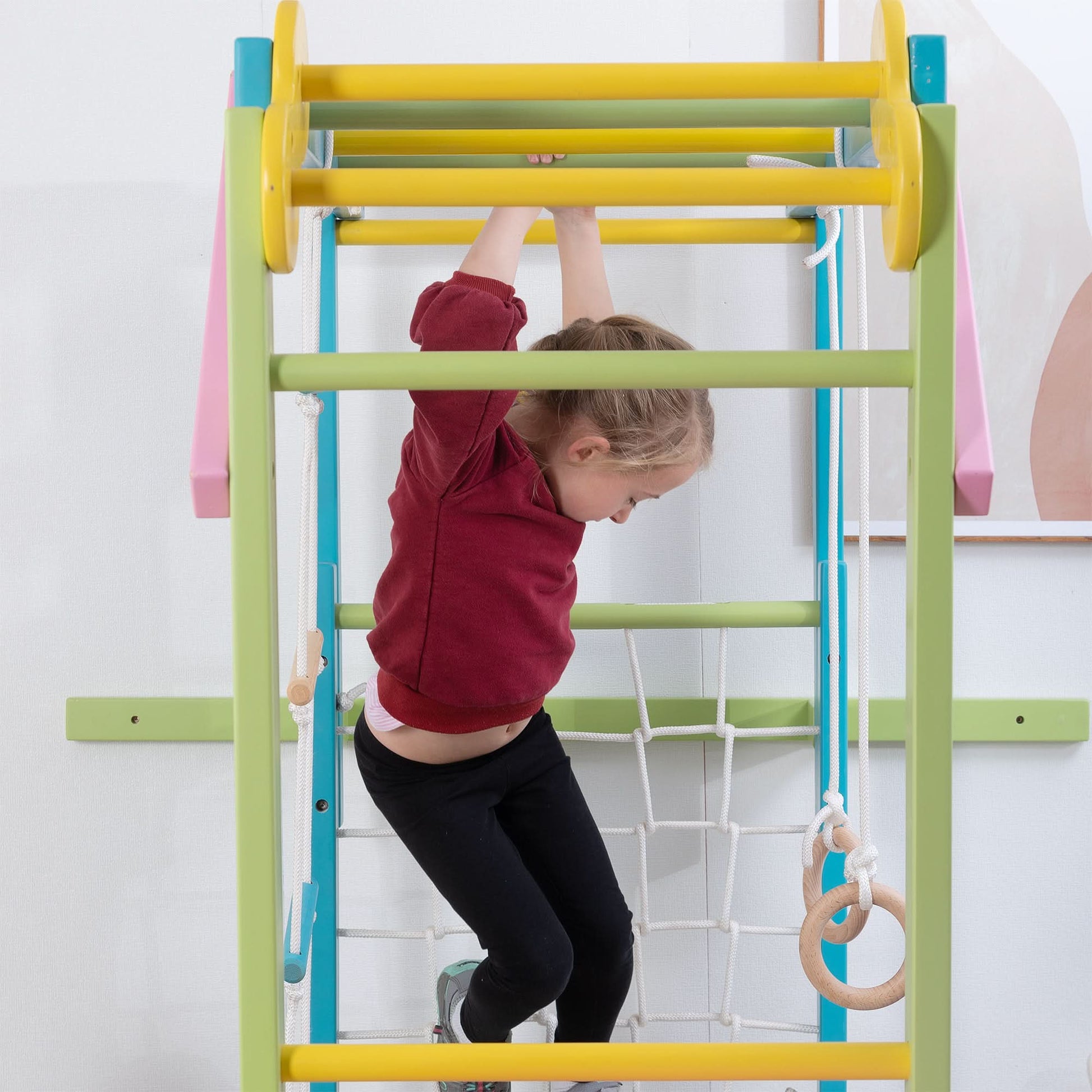 Grove 8 - in - 1 foldable wooden jungle gym - The Nurturing Nook