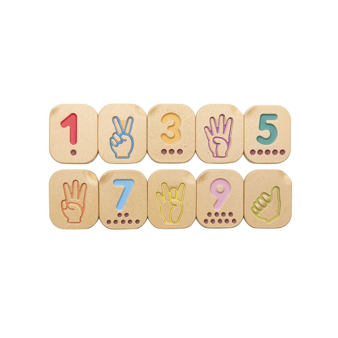 Hand Sign Numbers 1 - 10 - The Nurturing Nook