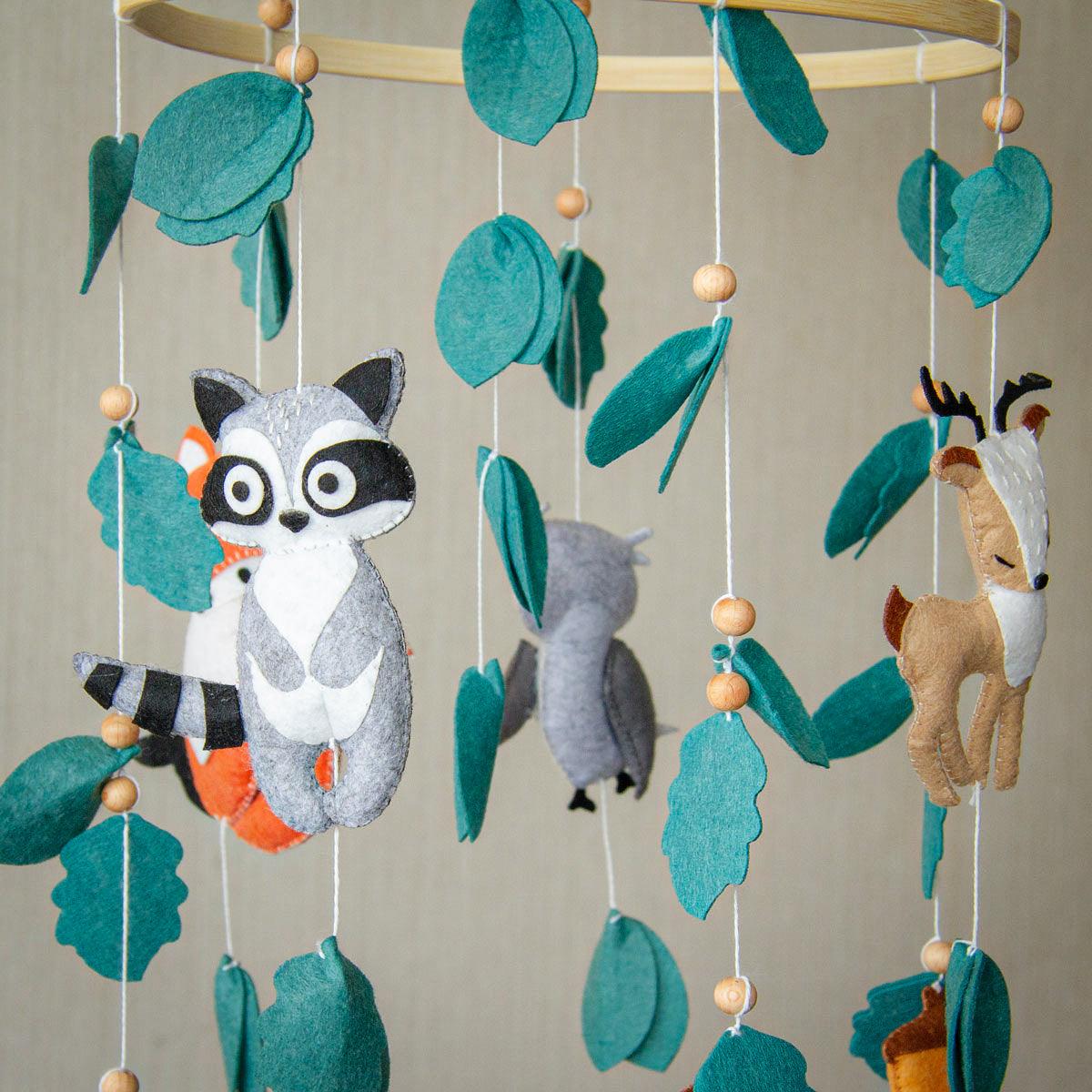 Handmade Baby Mobile | Forest - The Nurturing Nook