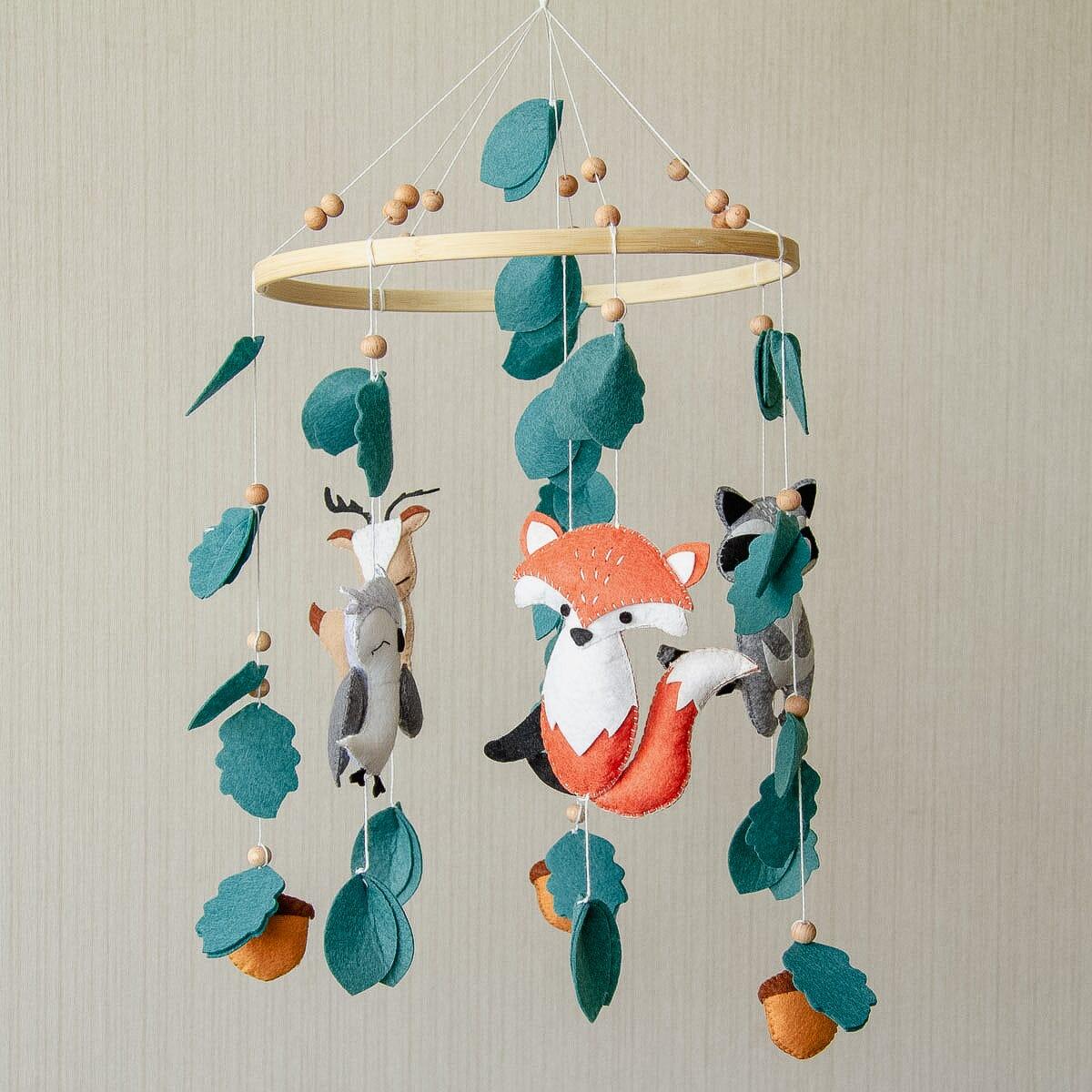 Handmade Baby Mobile | Forest - The Nurturing Nook