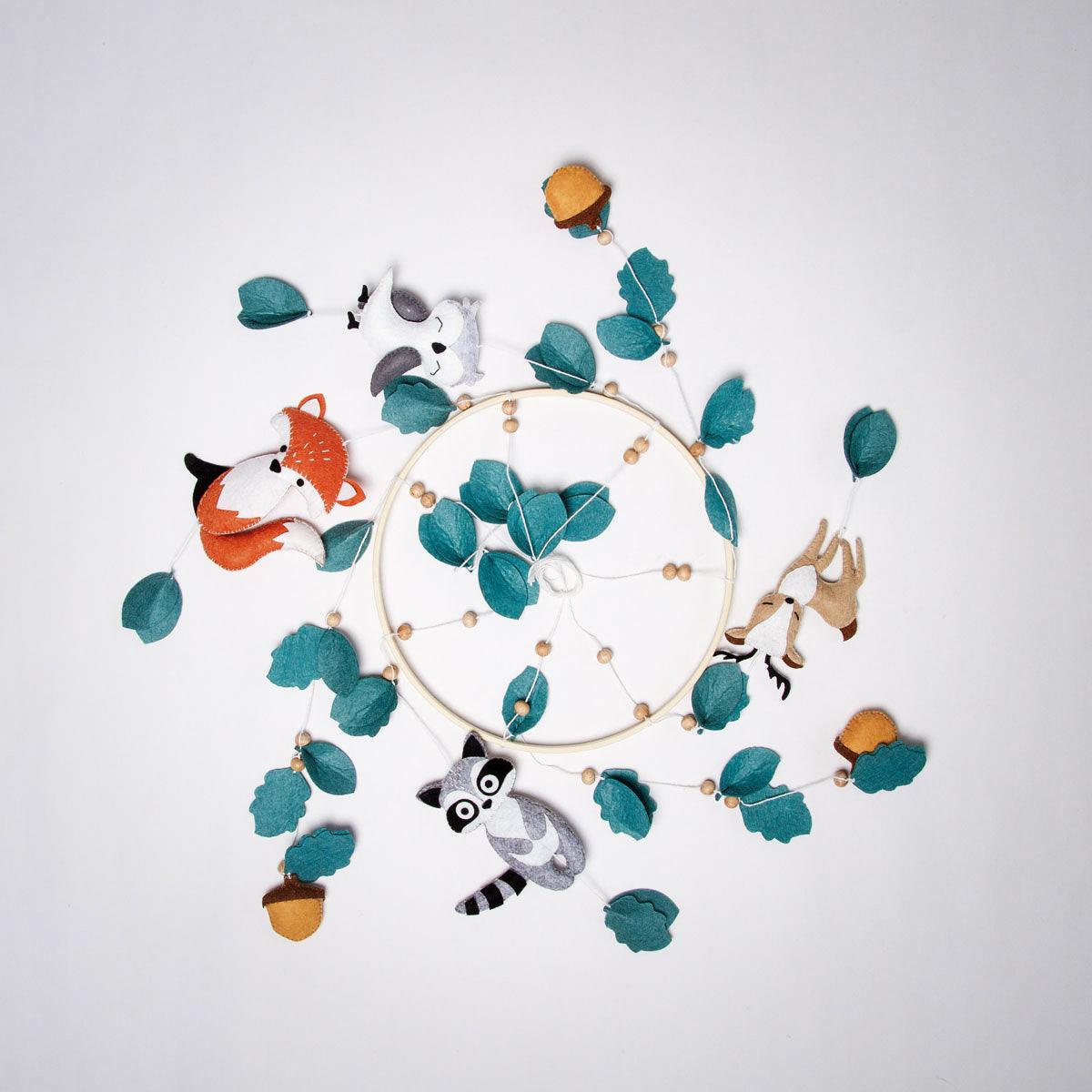 Handmade Baby Mobile | Forest - The Nurturing Nook