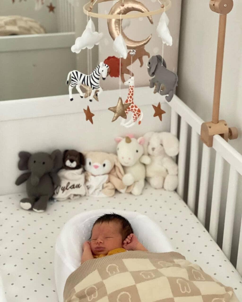Handmade Baby Mobile | Safari - The Nurturing Nook