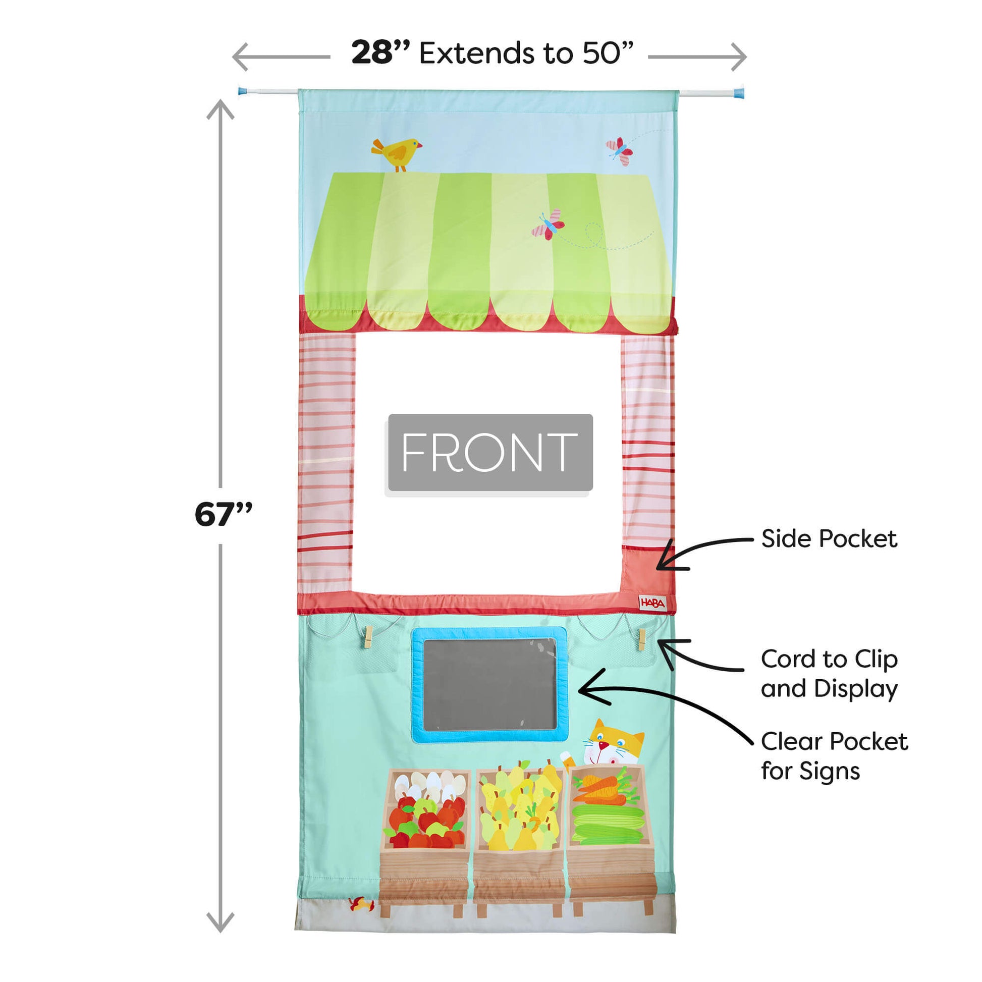 Hanging Doorway Play Store - The Nurturing Nook