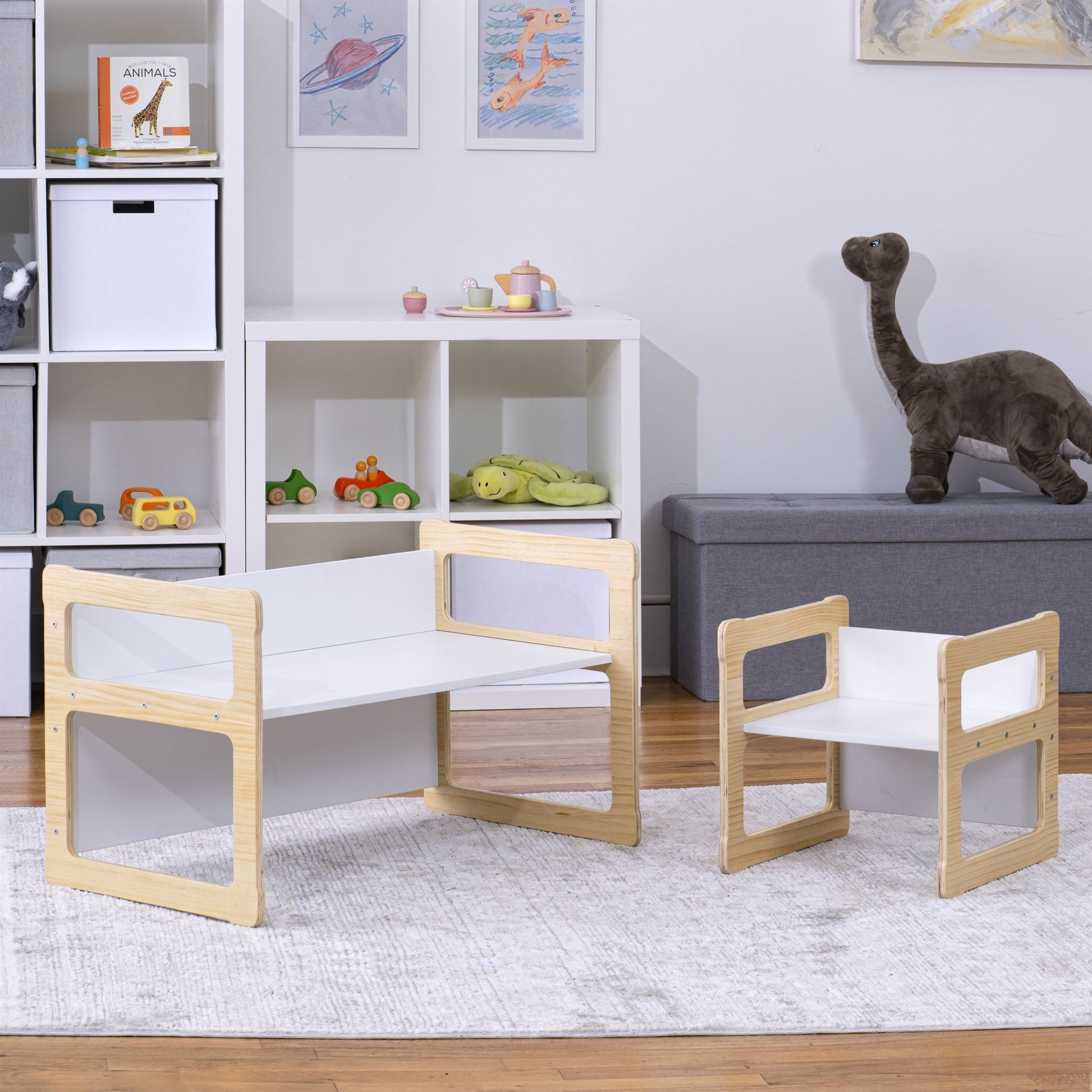 Hanover - convertible weaning table and chair set - The Nurturing Nook