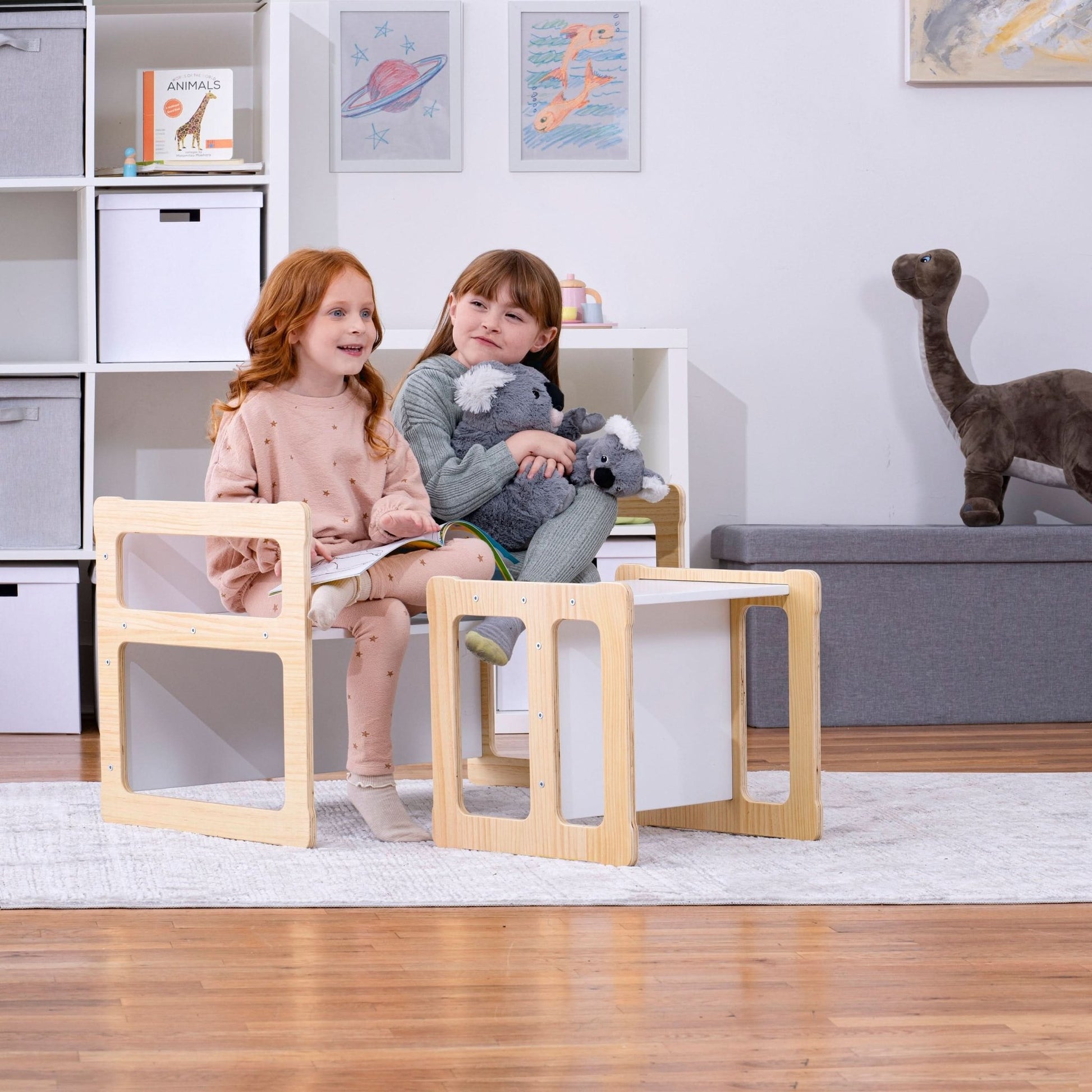 Hanover - convertible weaning table and chair set - The Nurturing Nook