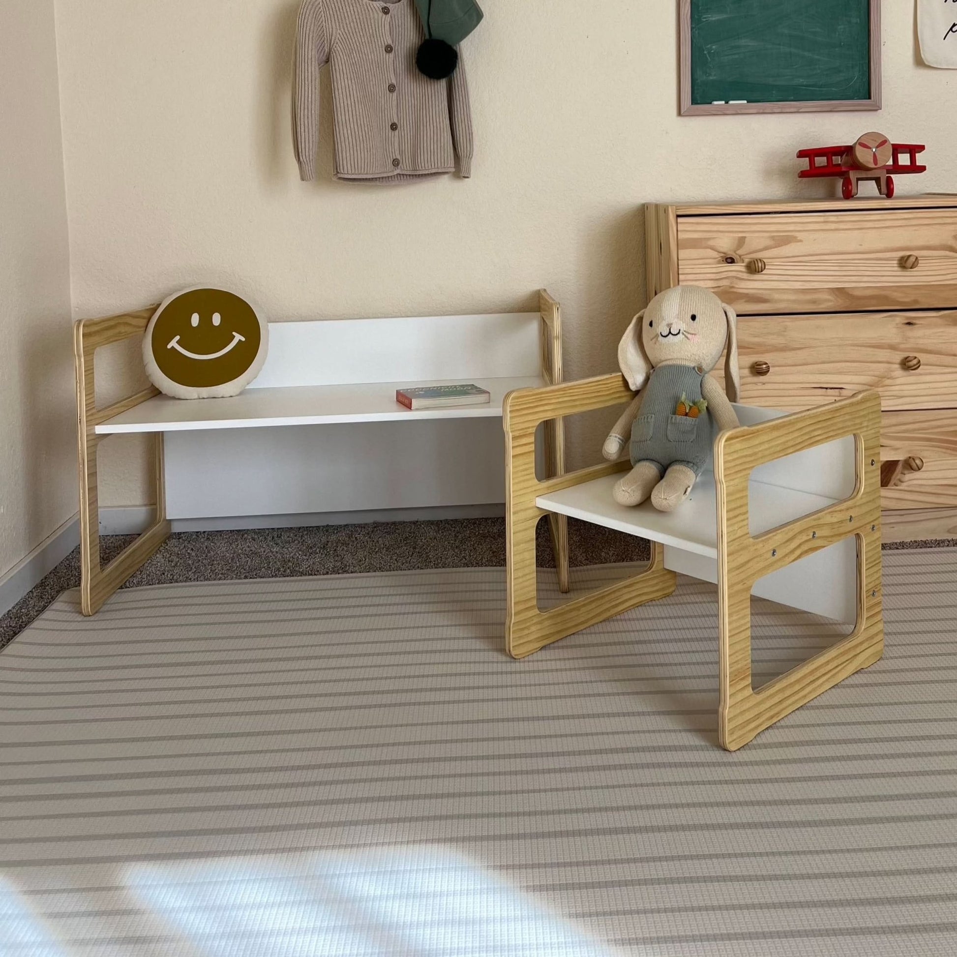 Hanover - convertible weaning table and chair set - The Nurturing Nook