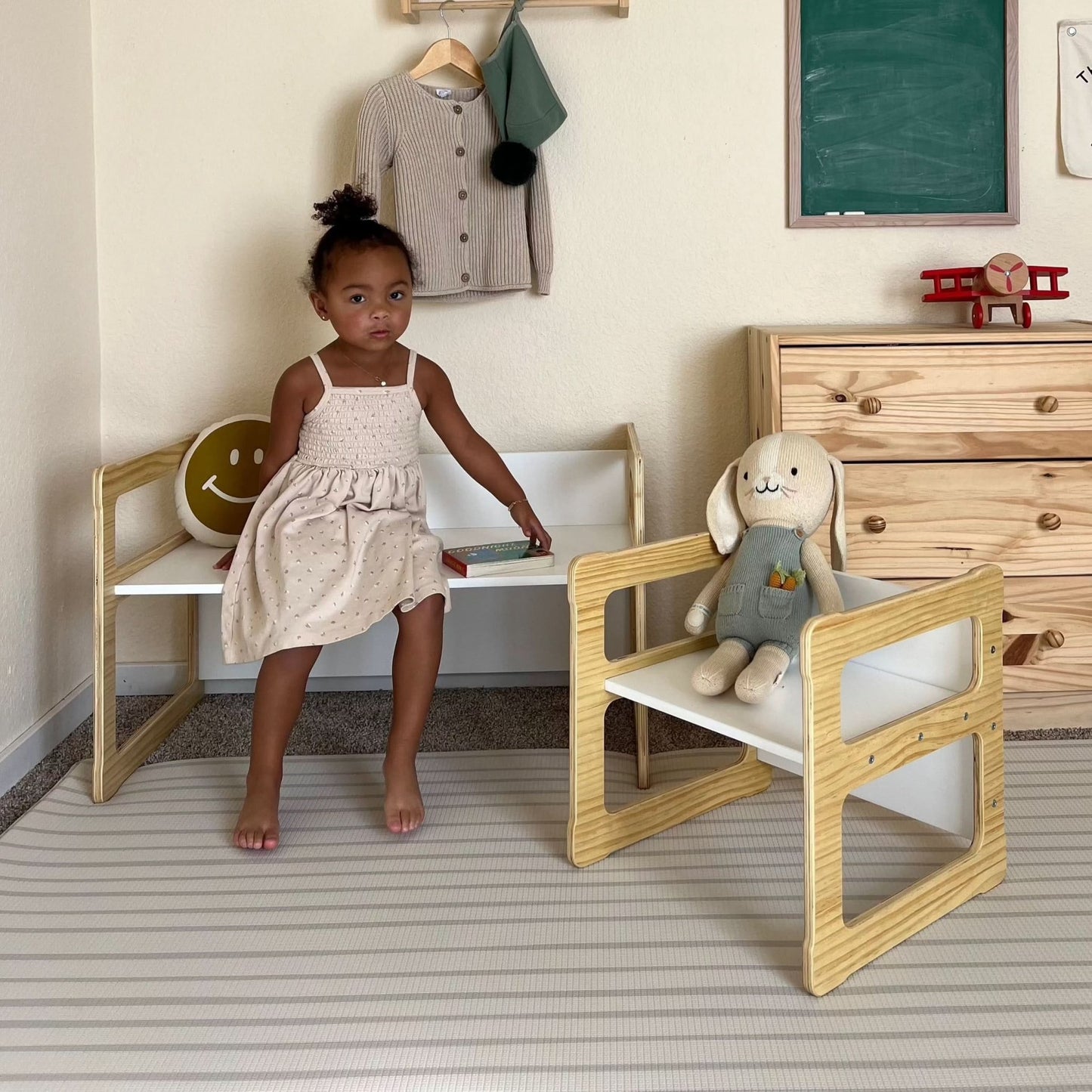 Hanover - convertible weaning table and chair set - The Nurturing Nook