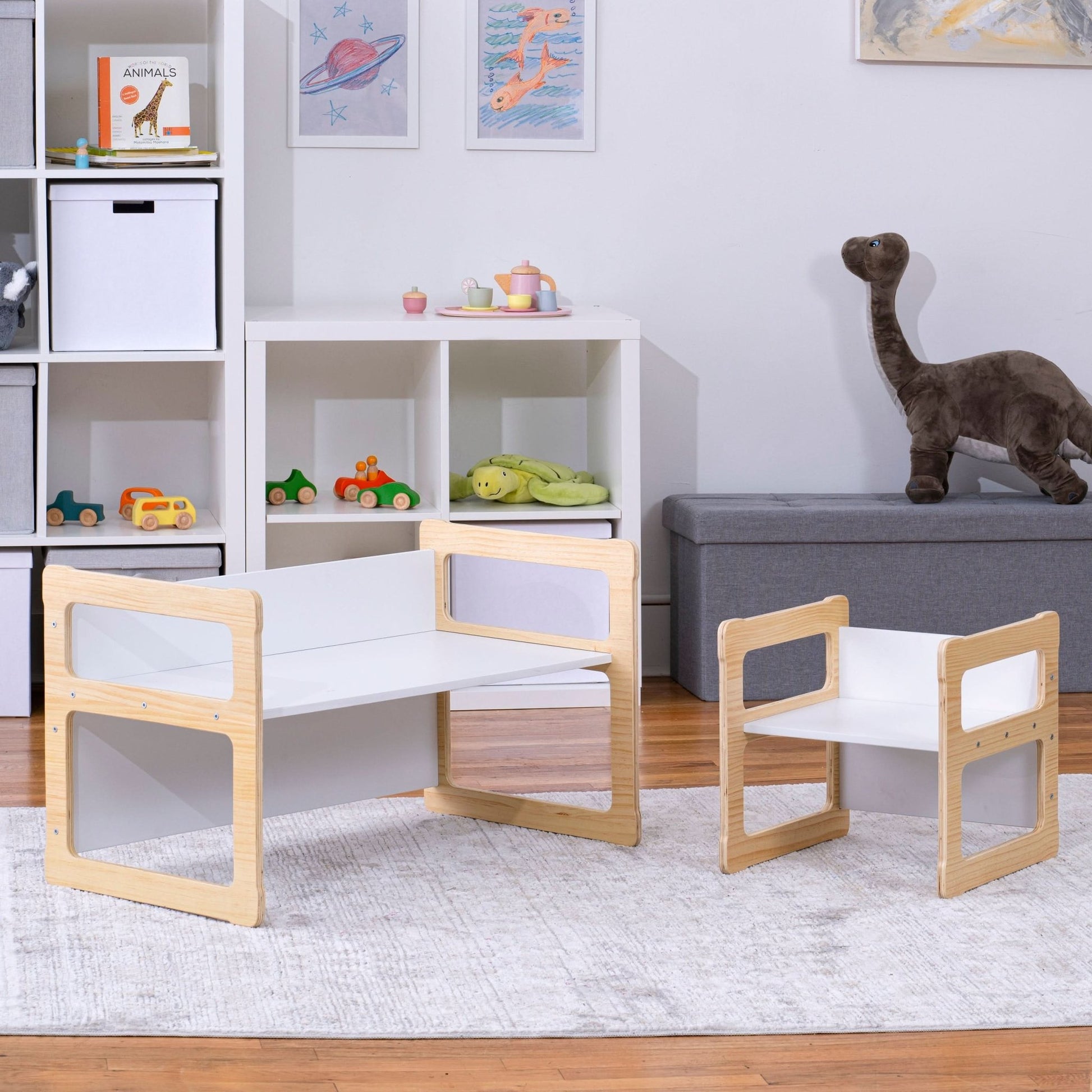Hanover - convertible weaning table and chair set - The Nurturing Nook