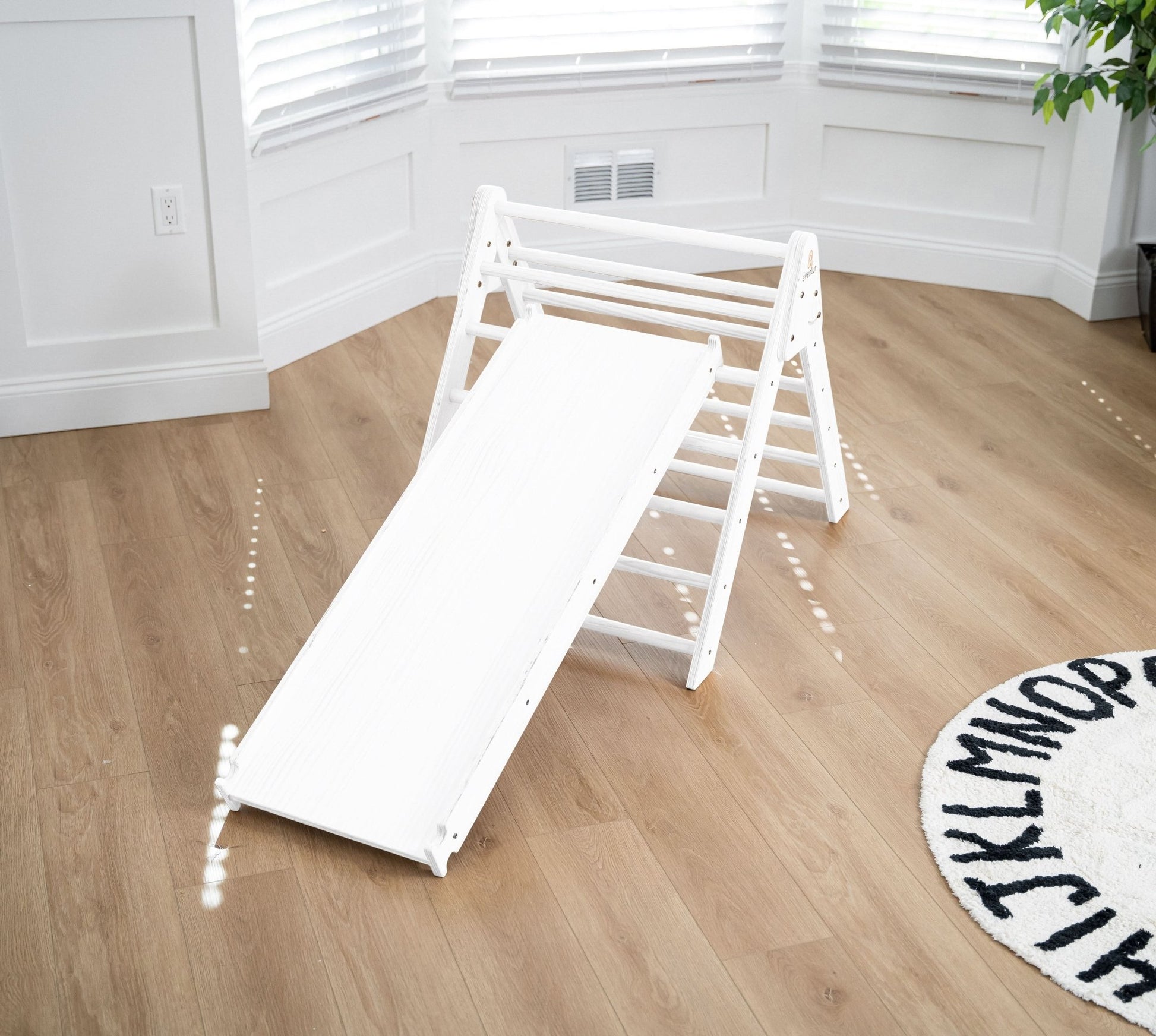 Hazel - Pikler Triangle Ladder & Rocker Set - The Nurturing Nook