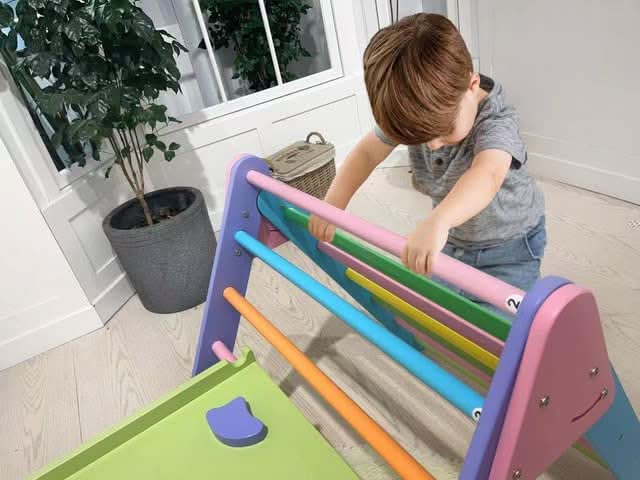 Hazel - Pikler Triangle Ladder & Rocker Set - The Nurturing Nook