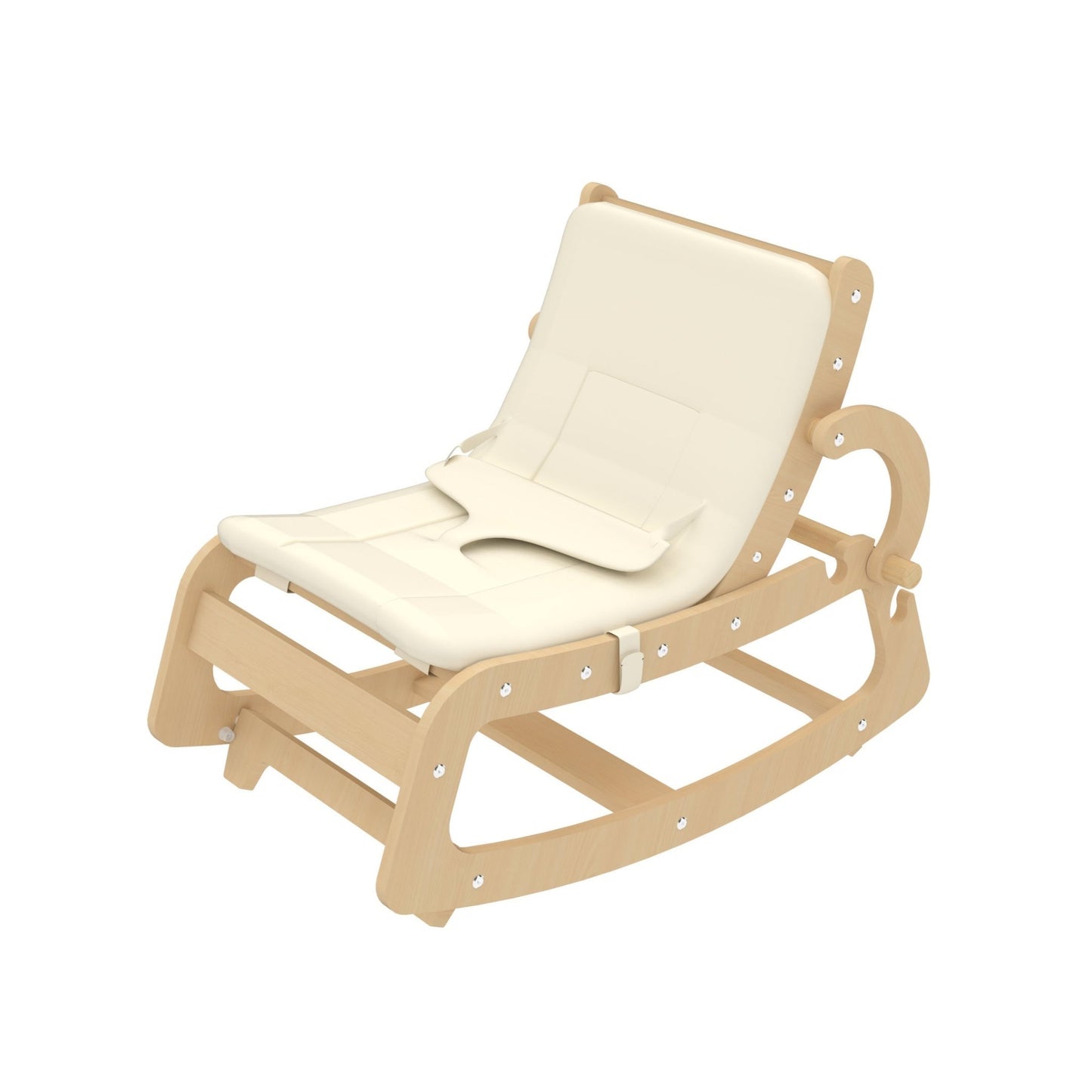 Hemlock – premium wooden baby rocker for soothing sleep - The Nurturing Nook