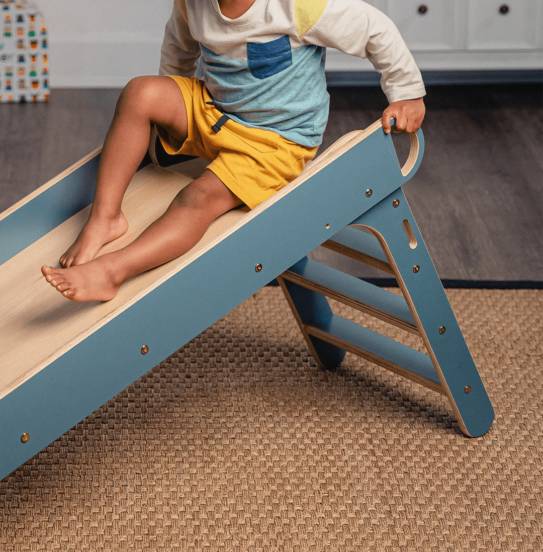 Holland - wooden folding slide - The Nurturing Nook