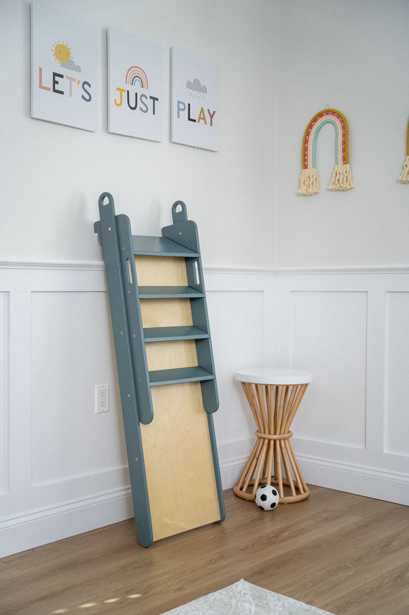 Holland - wooden folding slide - The Nurturing Nook