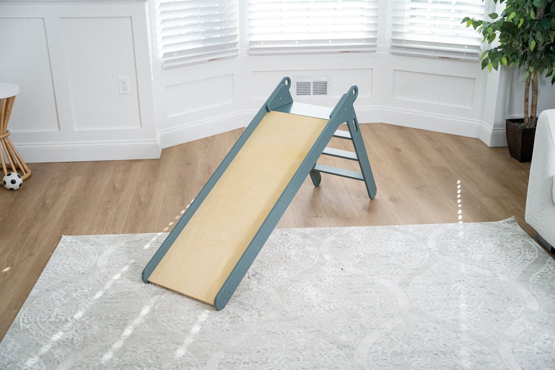 Holland - wooden folding slide - The Nurturing Nook