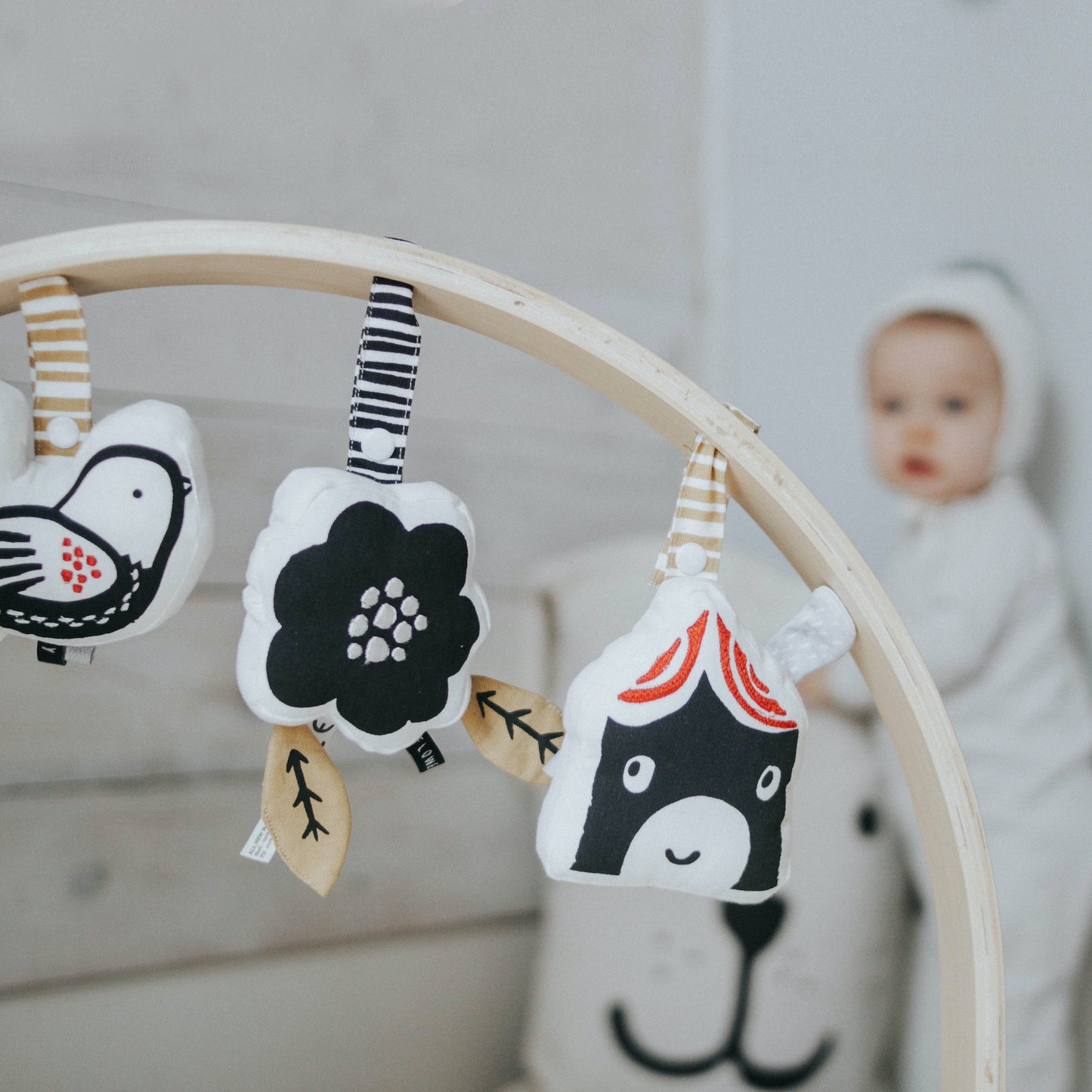House Stroller Toy with Crinkle - The Nurturing Nook