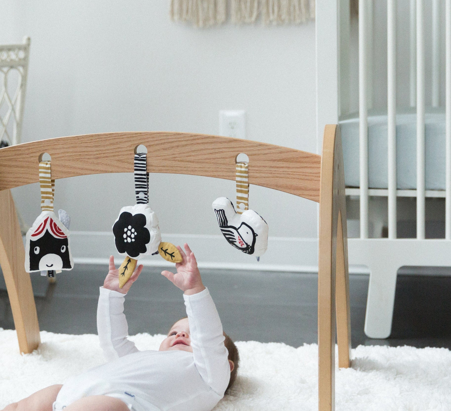 House Stroller Toy with Crinkle - The Nurturing Nook
