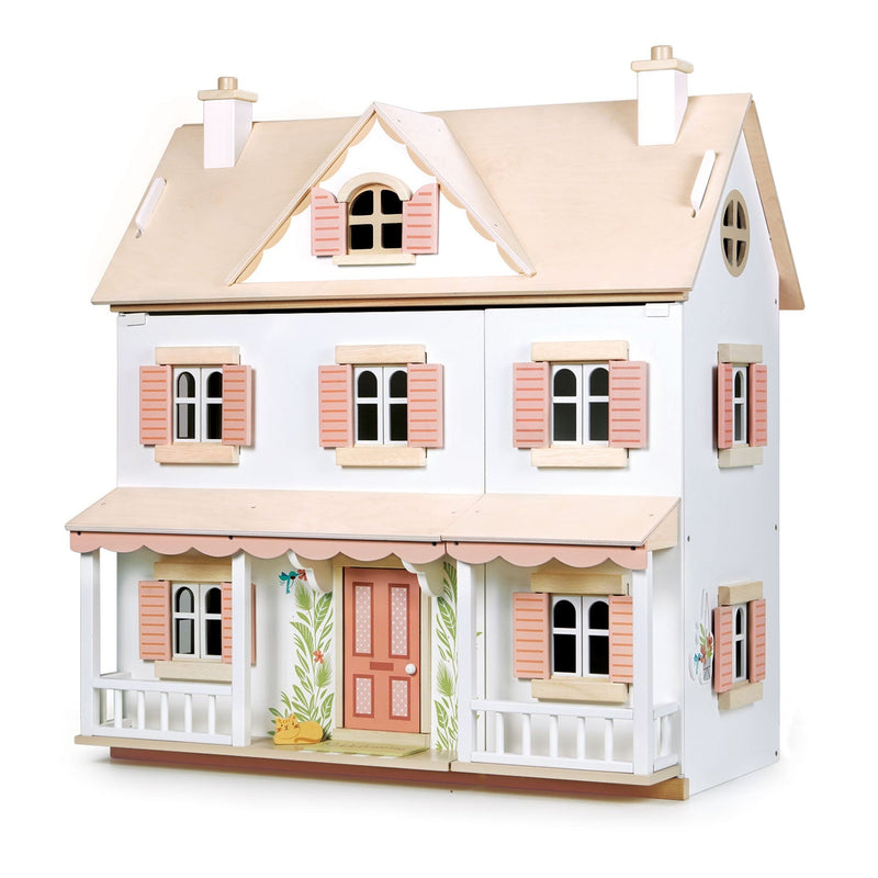Tender Leaf Humming bird house colonial style dollhouse