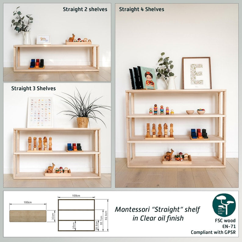 Montessori modular shelving units - MIX & MATCH