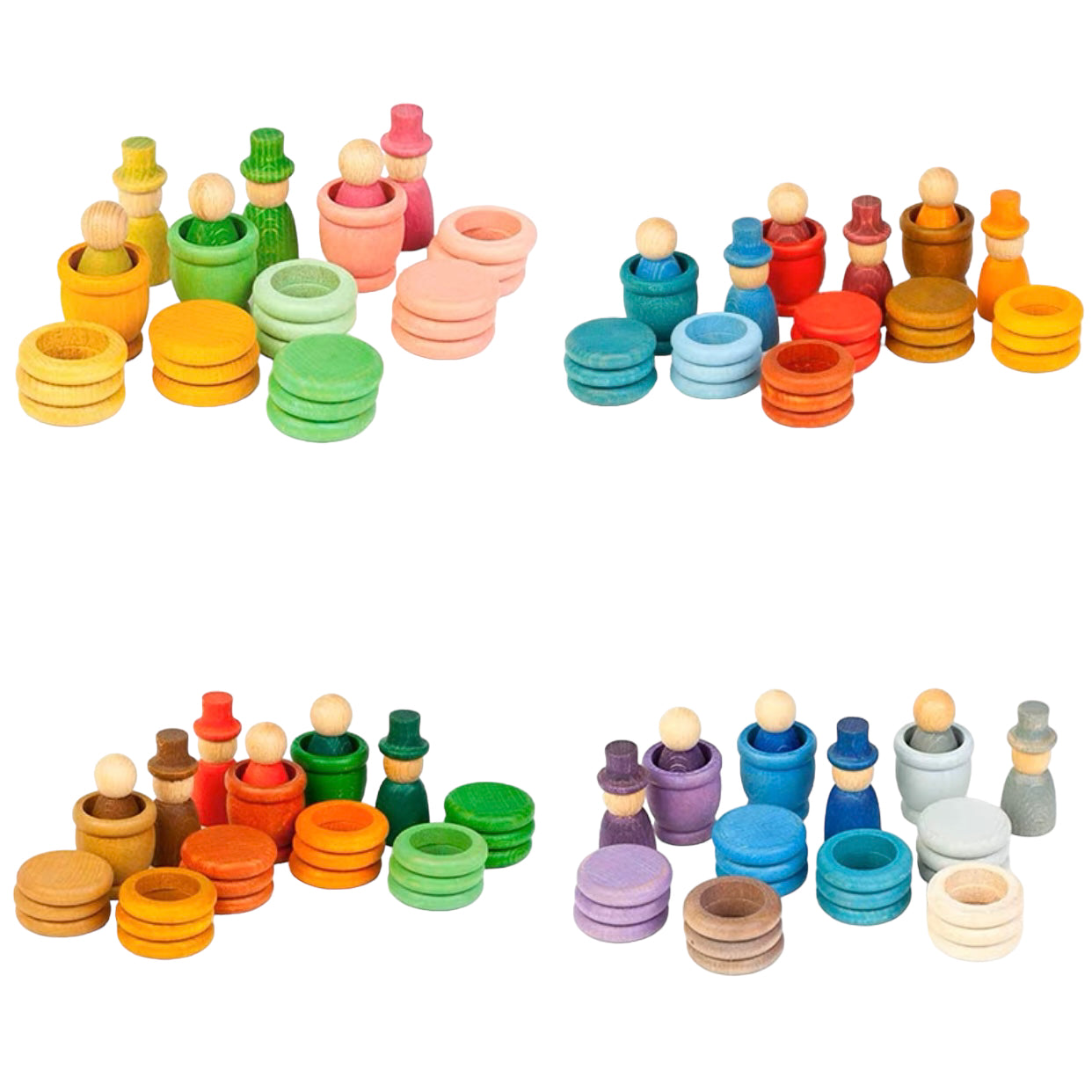 **Pre-Order (Ships in 1-2 Weeks)**108 Pieces Four Seasons Nins Figure Set