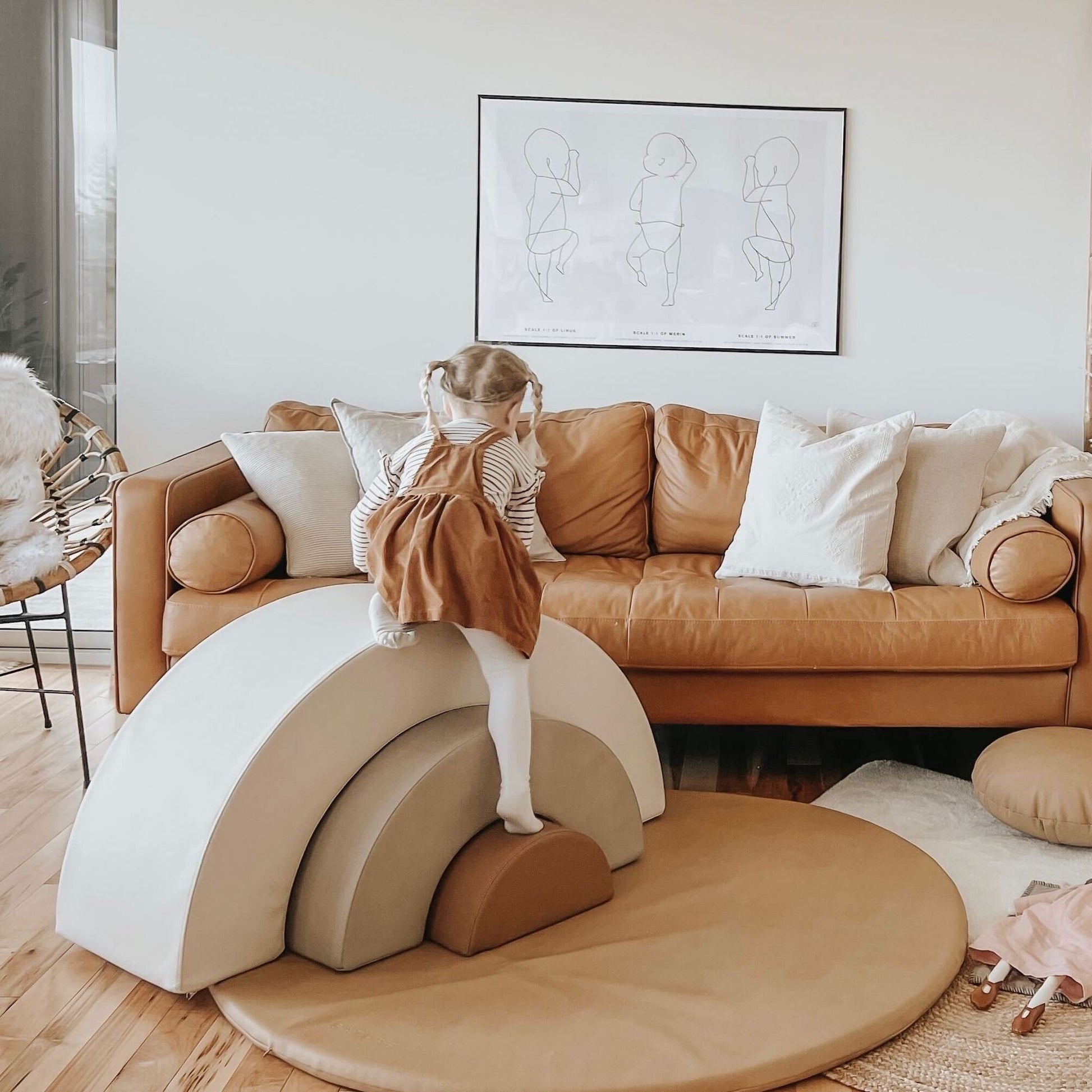 Indoor seesaw climber set - The Nurturing Nook