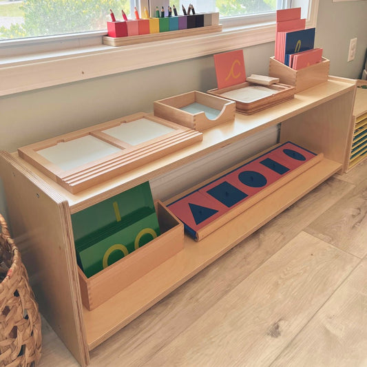 Infant Montessori Shelf - The Nurturing Nook