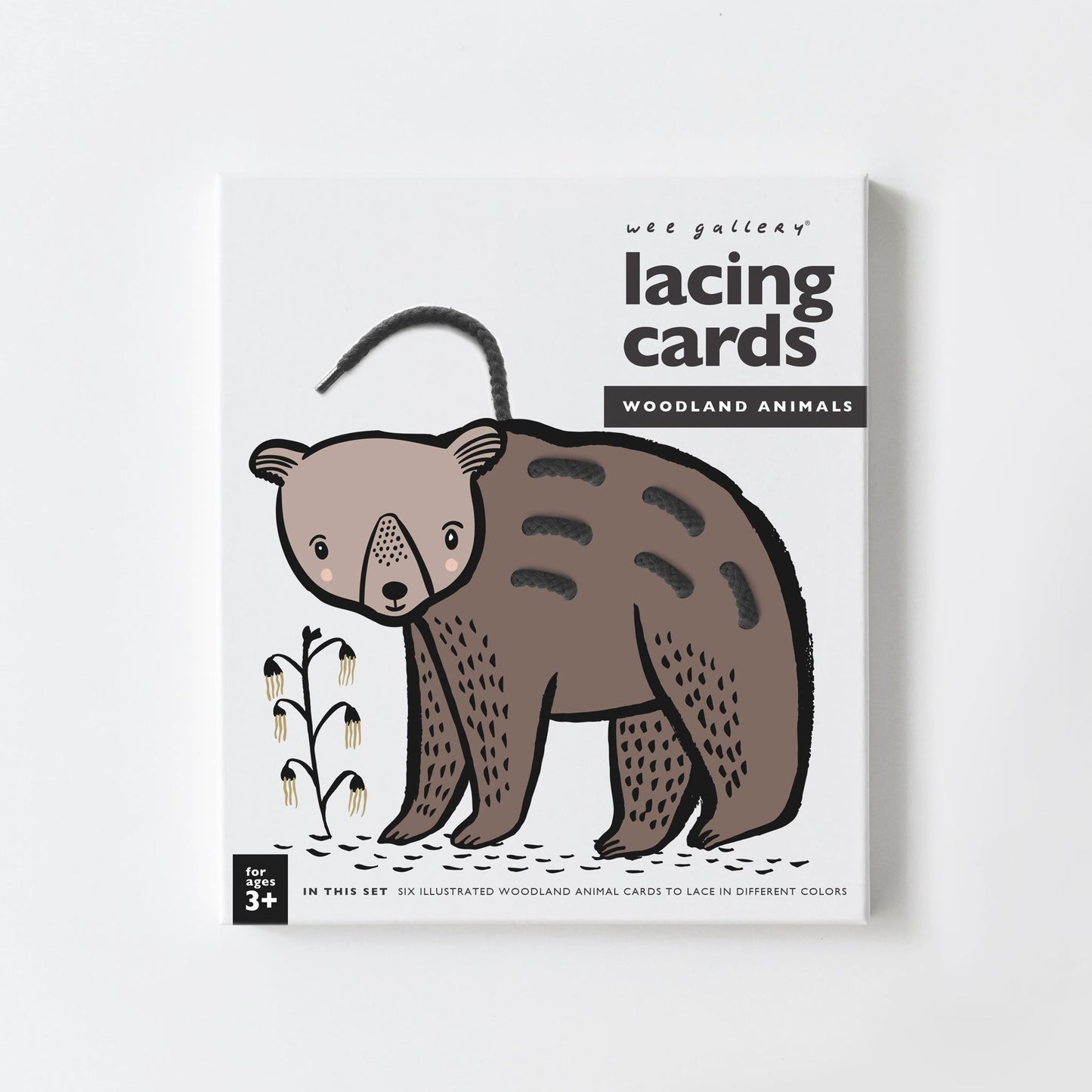 Lacing Cards - Woodland Animals - The Nurturing Nook