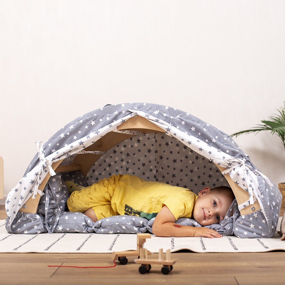 Large climbing arch – with pillow or tent - The Nurturing Nook