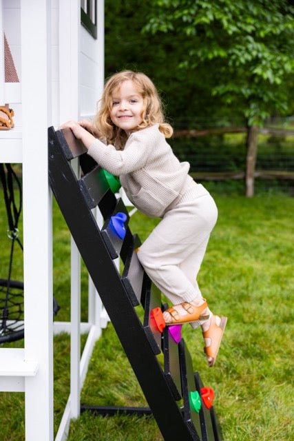 Londyn farmhouse swing set - The Nurturing Nook