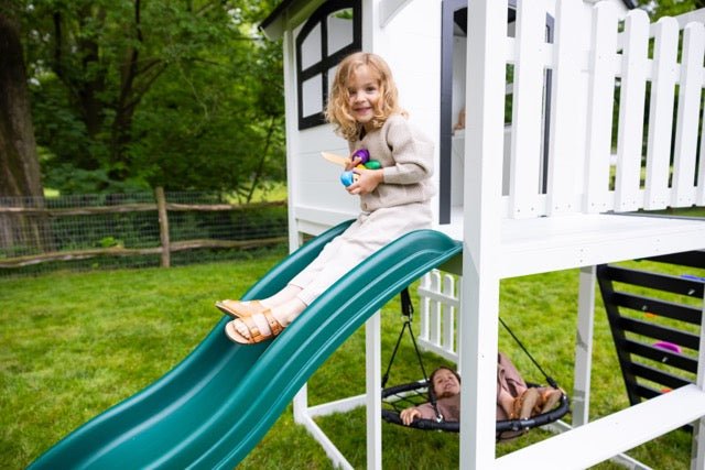 Londyn farmhouse swing set - The Nurturing Nook