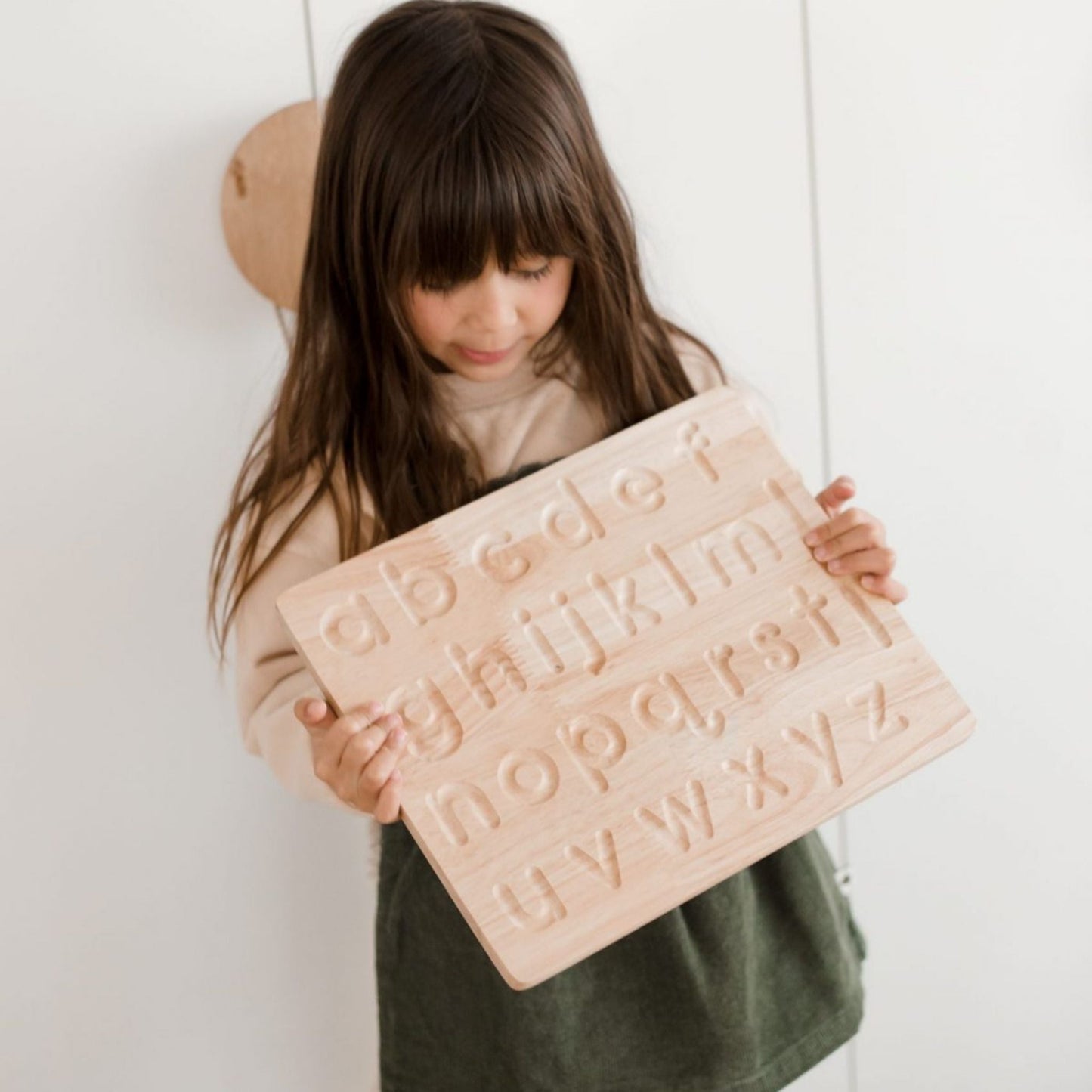 Lower Case Letter Tracing Board - The Nurturing Nook