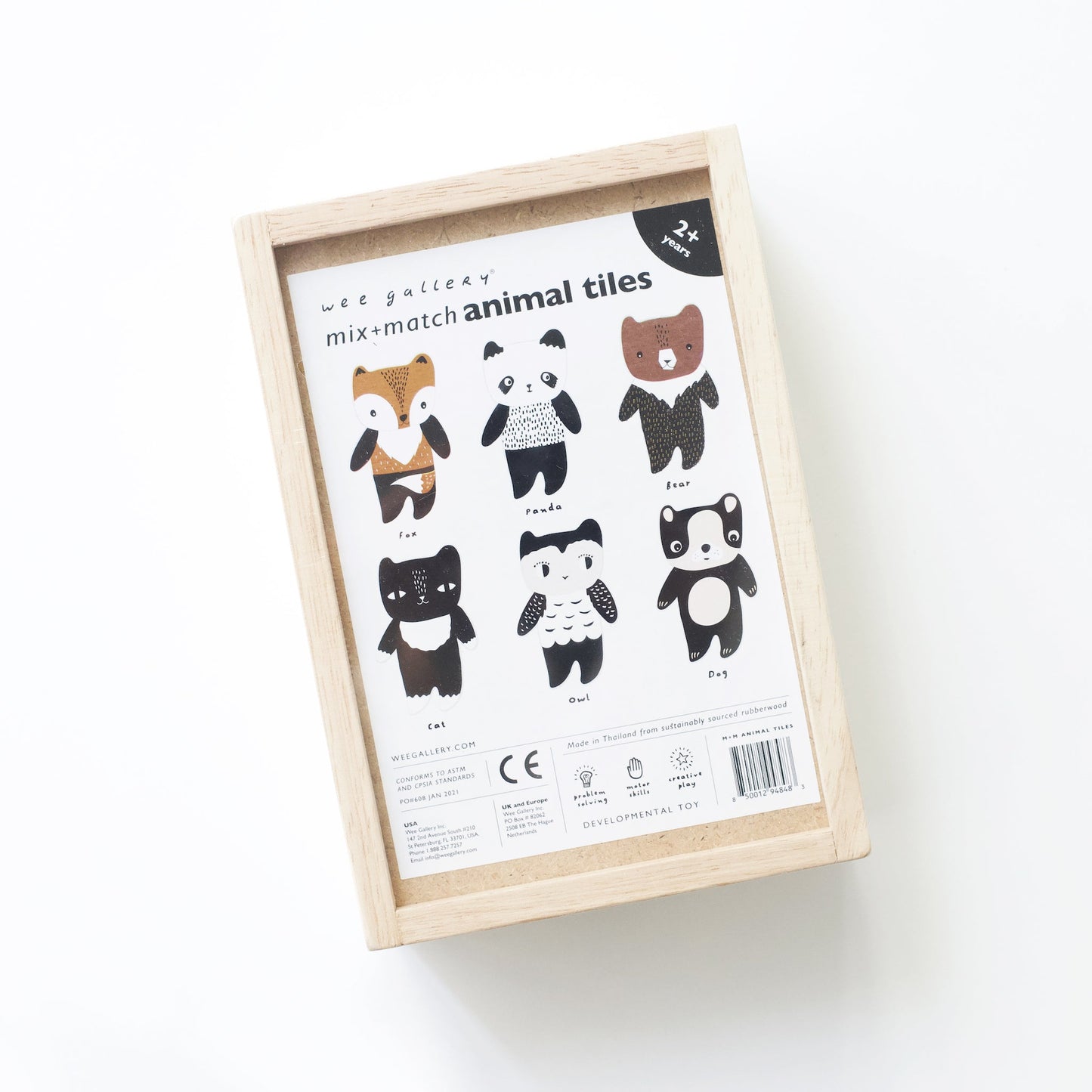 Mix + match animal tiles - The Nurturing Nook