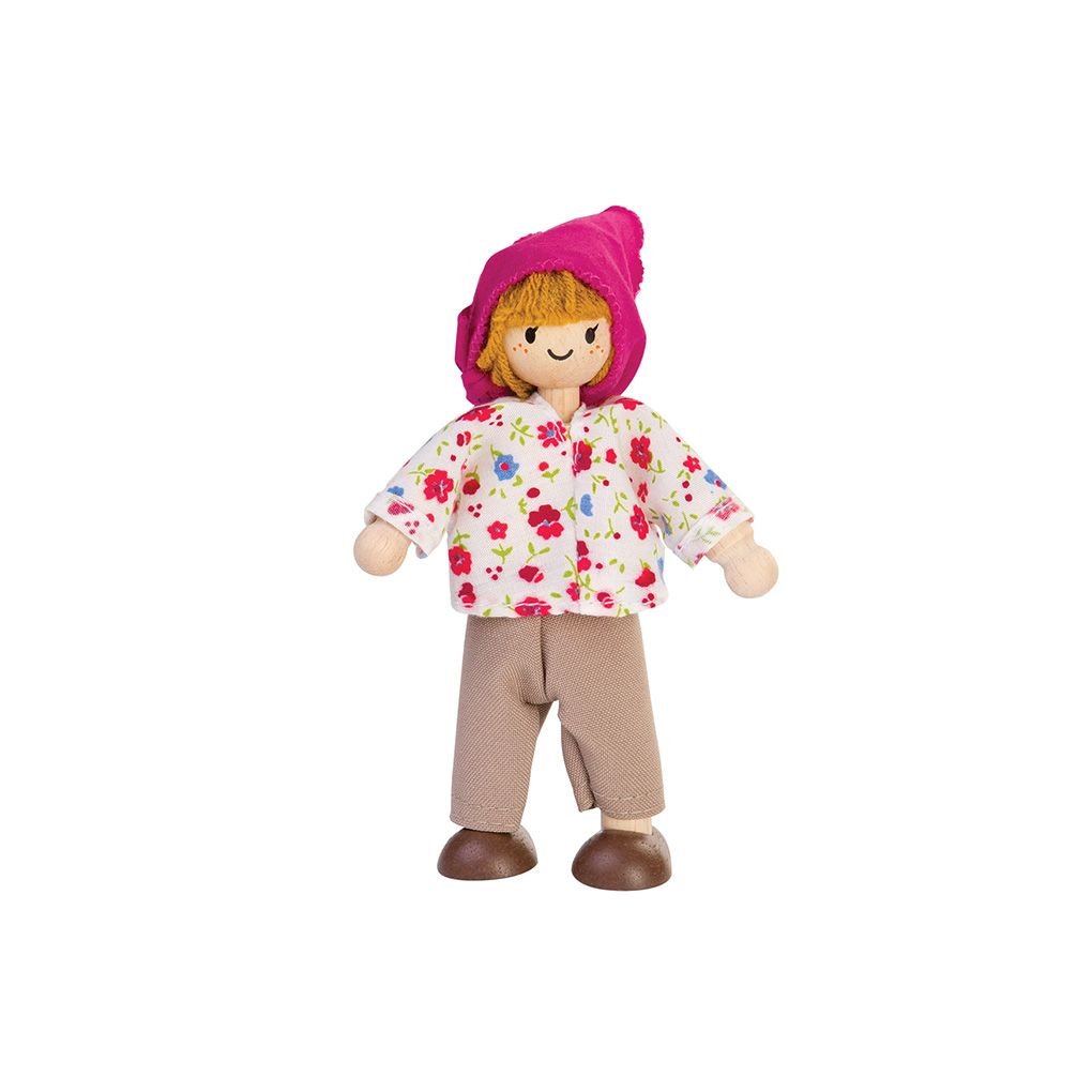 Mom Dollhouse Figure - Light Skin Tone - The Nurturing Nook