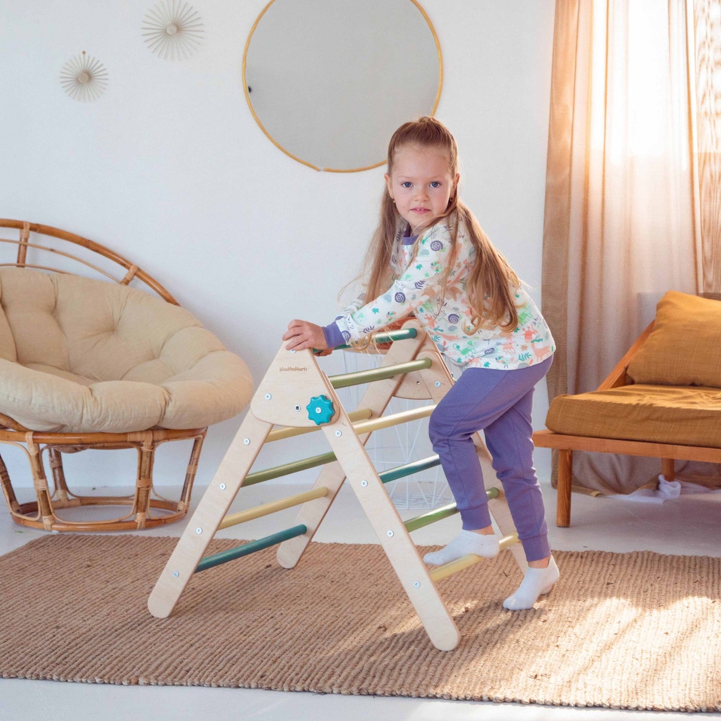 Montessori climbing triangle – foldable, 3 sizes - The Nurturing Nook
