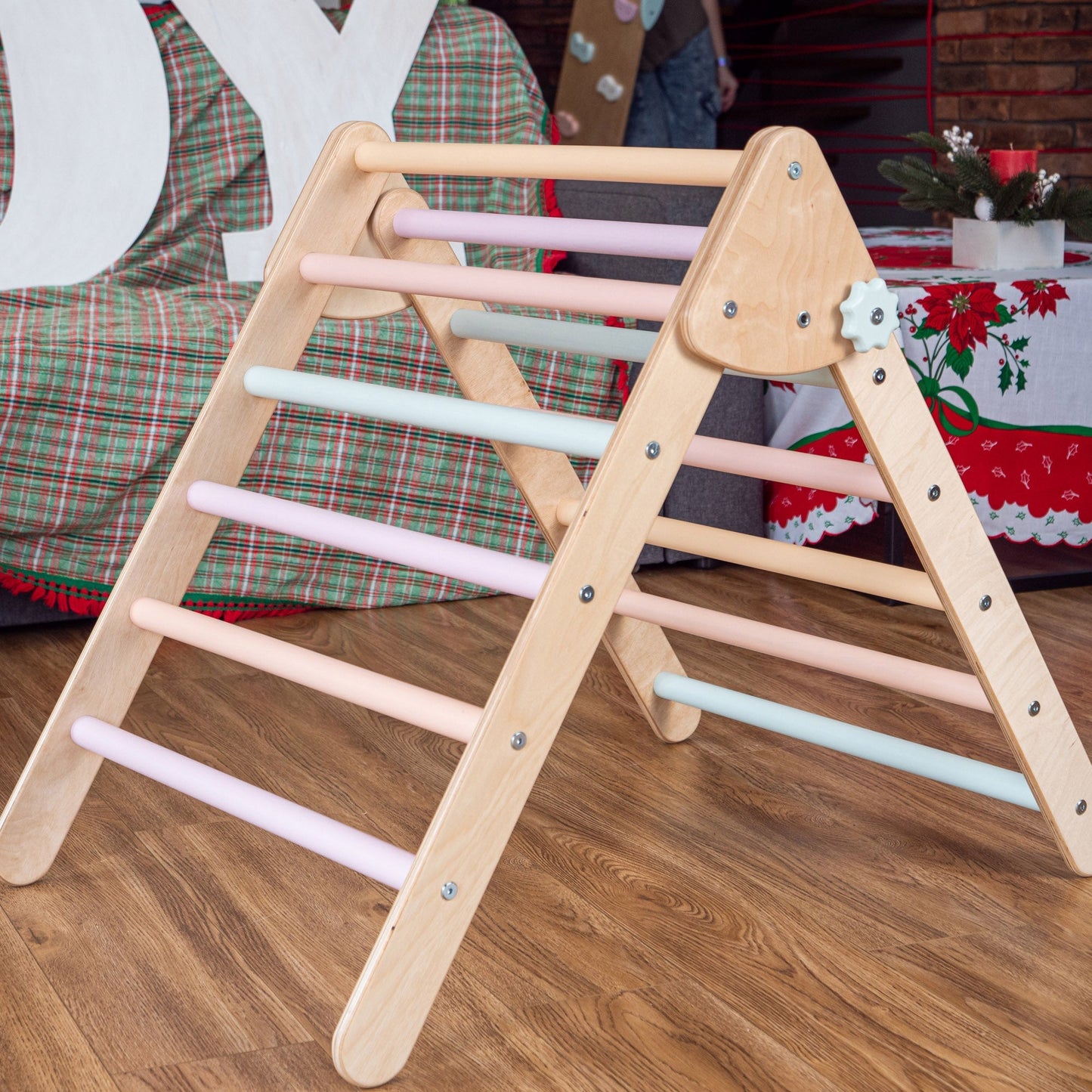 Montessori climbing triangle – foldable, 3 sizes - The Nurturing Nook