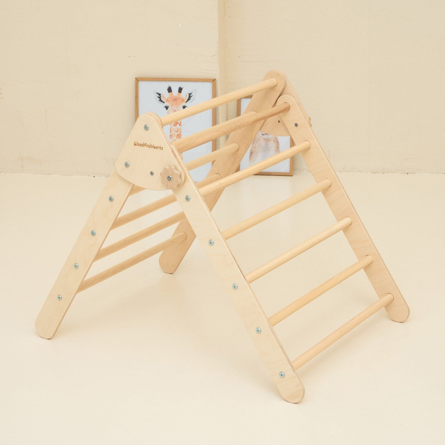 Montessori climbing triangle – foldable, 3 sizes - The Nurturing Nook