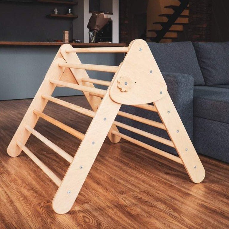 Montessori climbing triangle – foldable, 3 sizes - The Nurturing Nook