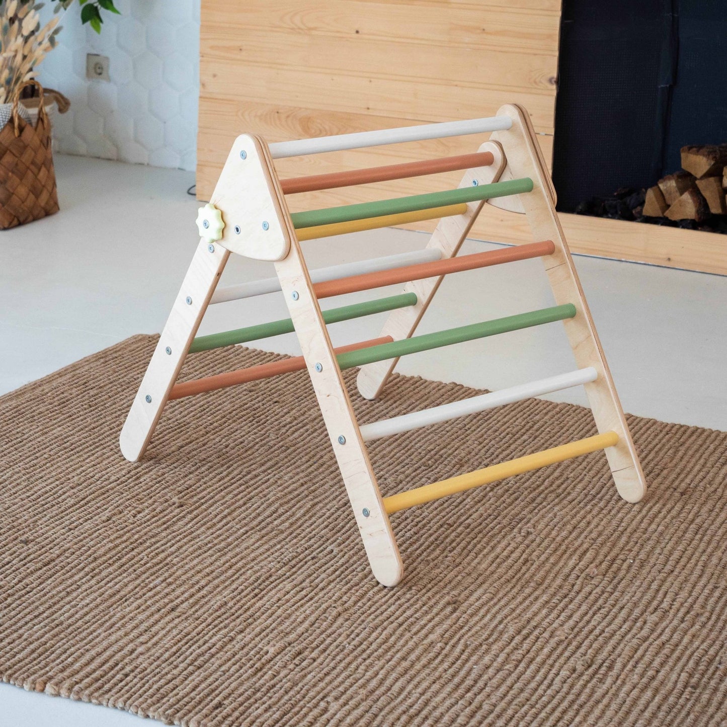 Montessori climbing triangle – foldable, 3 sizes - The Nurturing Nook