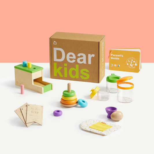 Montessori learning box – 10 to 12 months (non - subscription) - The Nurturing Nook